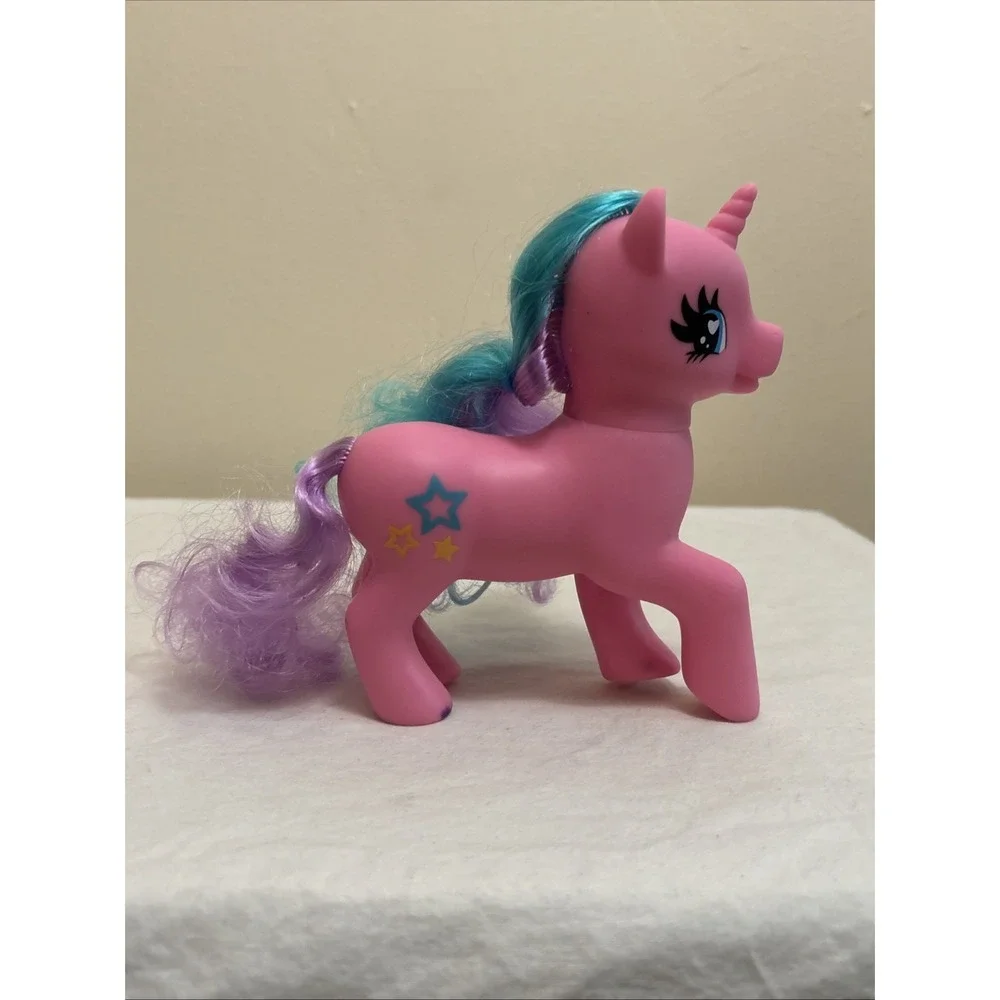 Gi-Go Unicorn Pony Figures Pink Purple Action Figures Set of 3